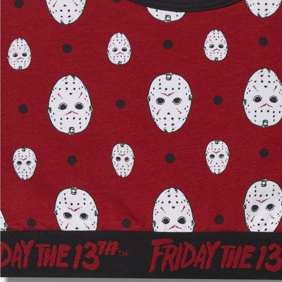 ❤️NWT VINTAGE TORRID SCOOP BRALETTE / FRIDAY THE 13TH JASON VOORHEES WIRELESS - Picture 2 of 10